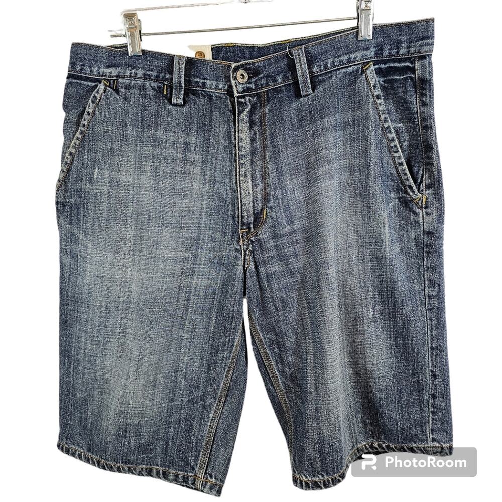 Hayes Men's Deep Pocket Denim Jean Shorts Size 36